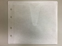 画像1: ４穴　厚手両面収納不織布ケース ★送料無料★ １ケース４０００枚 