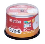 imation ＩＭ０３５  録画用（ＣＰＲＭ対応）耐水・光沢写真画質（ウォーターシールド）ＤＶＤ-Ｒ16倍 １スピンドル５０枚 