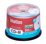 imation ＩＭ００５  耐水・光沢写真画質（ウォーターシールド）ＣＤ-Ｒ52倍 １スピンドル５０枚 