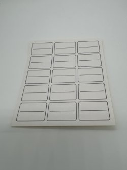 画像2: 2穴　厚手両面収納BD対応不織布ケース（オーバルカット） ★送料無料★ １ケース３８４０枚 