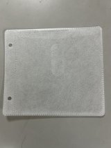 2穴　厚手両面収納不織布ケース（オーバルカット） ★送料無料★ １ケース４０００枚 