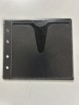 ４穴　厚手両面収納不織布ケース黒 ★送料無料★ １ケース４０００枚 
