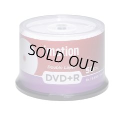 画像1:  imation  IMDL+85 DVD+R DL ８倍 １スピンドル５０枚