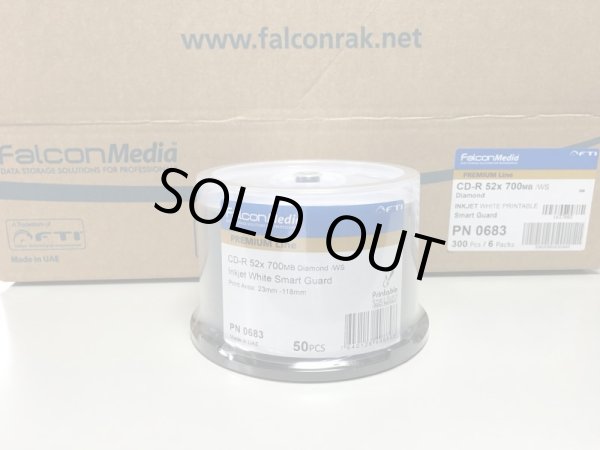 画像1: エプソンPP認定メディア  Ｆａｌｃｏｎ　PN0683 スマートガード AquaAce（耐水、光沢写真画質/ウォーターシールド）ダイヤモンドＣＤ-Ｒ52倍 １スピンドル５０枚 (1)
