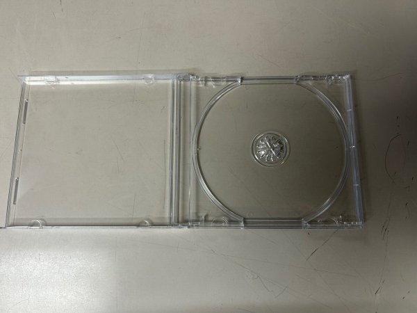 画像3: プラケース(ジュエルケース)10mm透明(1枚収納) 1ケース100枚  (3)