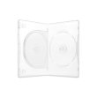 画像3: Mロック FD1042 ＤＶＤトールケース　15mm　透明（2枚収納）トレータイプ １ケース1００枚  (3)