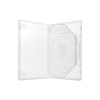 画像1: Mロック FD1084 ＤＶＤトールケース　15mm　透明（3枚収納） １ケース1００枚  (1)