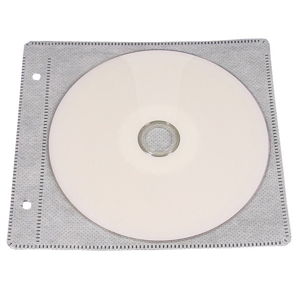 画像3: 2穴　両面収納不織布ケース（Vカット） ★送料無料★ １ケース４０００枚  (3)