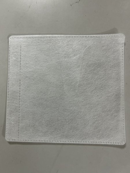 画像1: 2穴　両面収納不織布ケース（Vカット） １パック１００枚  (1)