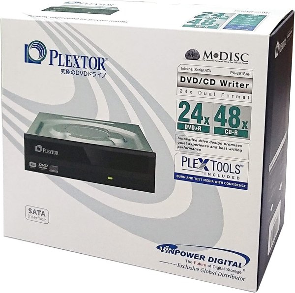 画像1: PLEXTOR　PX-891SAF 業務用内蔵DVDドライブ（品質検査ソフトウェア PLEXTOOLS Lite付属）　  (1)