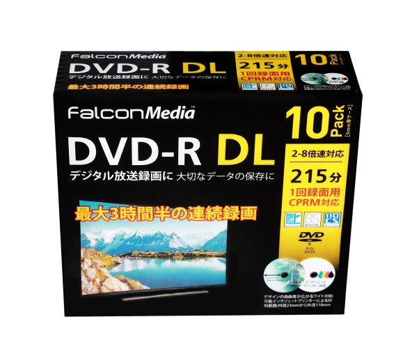 Victor 映像用DVD-R CPRM対応 8倍速 120分 リフィルケース付