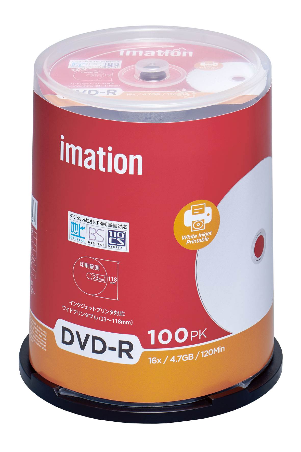 imation IM032 録画用（CPRM対応）DVD-R16倍★送料無料★1ケース600枚 ブランクメディア販売 （Produced by